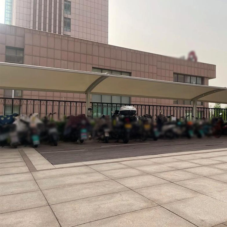 封丘县膜结构电动车棚